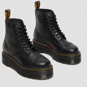 Dr. Marten Sinclair Women's Leather Platform Boots Size US 9, UK 7, Euro 41